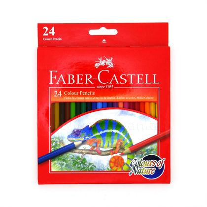 Գունավոր մատիտների հավաքածու Faber Castell, Colors of Nature, 24 գույն