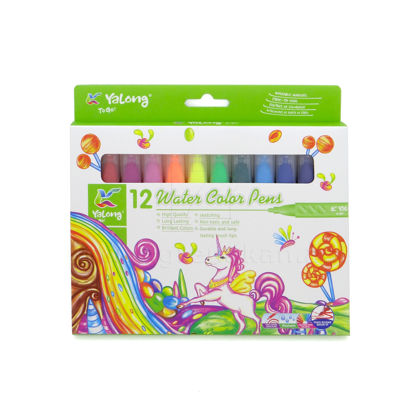 Ֆլոմաստերներ Yalong, Color Pens,  Պոնի, 12 գույն, նեոնային գույներ