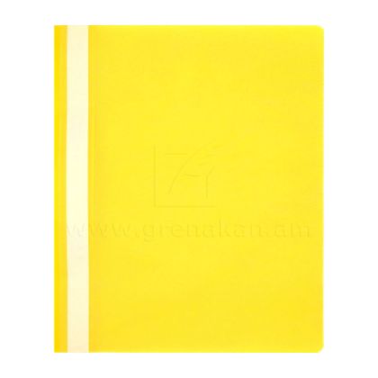 Արագակար թղթապանակ OfficeSpace, A4, դեղին, 160 մկմ